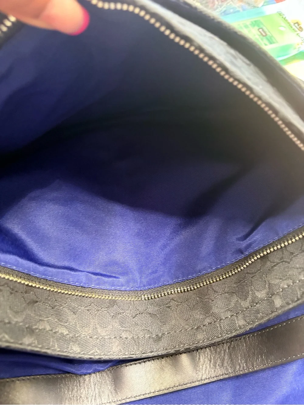Coach Signature Jacquard Messenger Bag